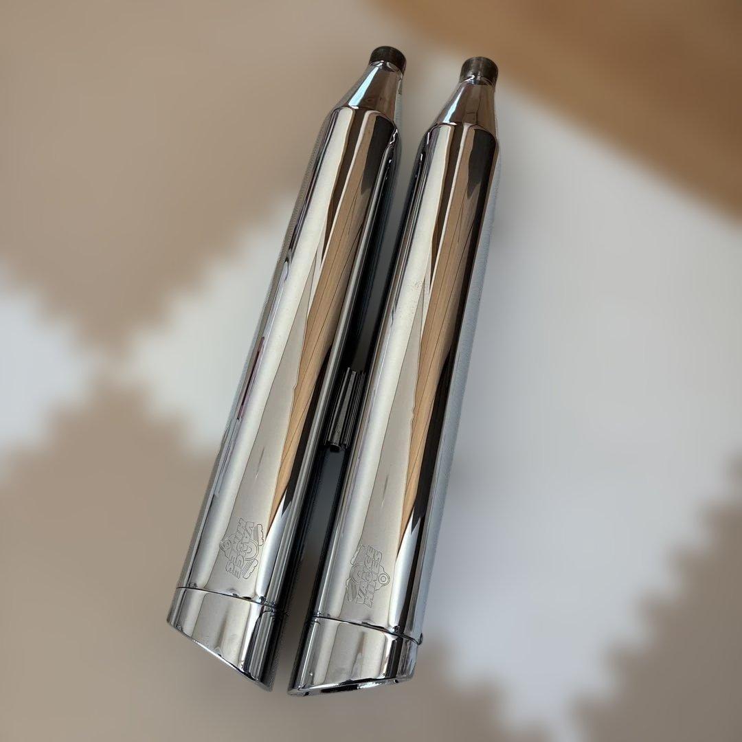 バンス&ハインズマフラー　オーバルスリップオンマフラー　ハーレー社外マフラー