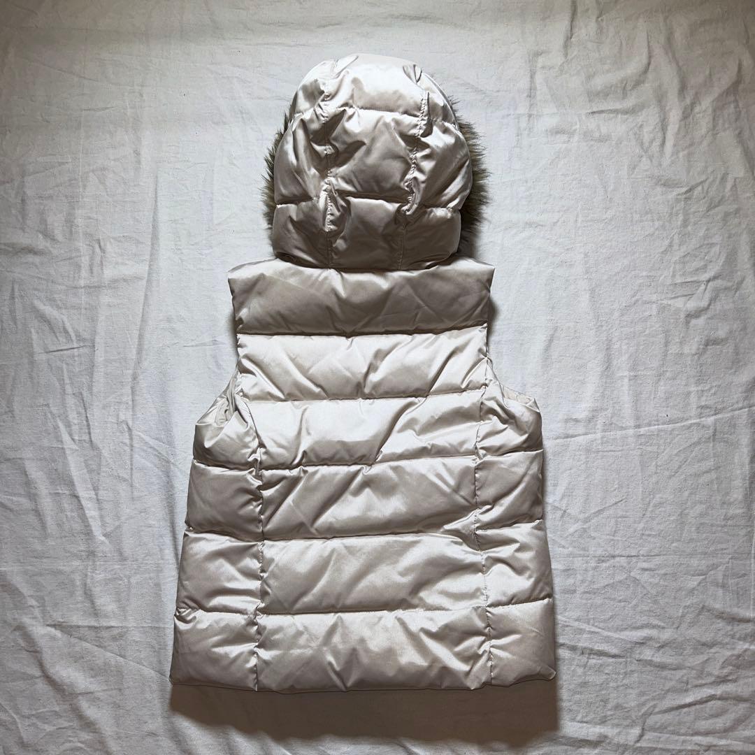 Y2K GAP fairy grunge ギャップ　ファー　ダウン　ベスト