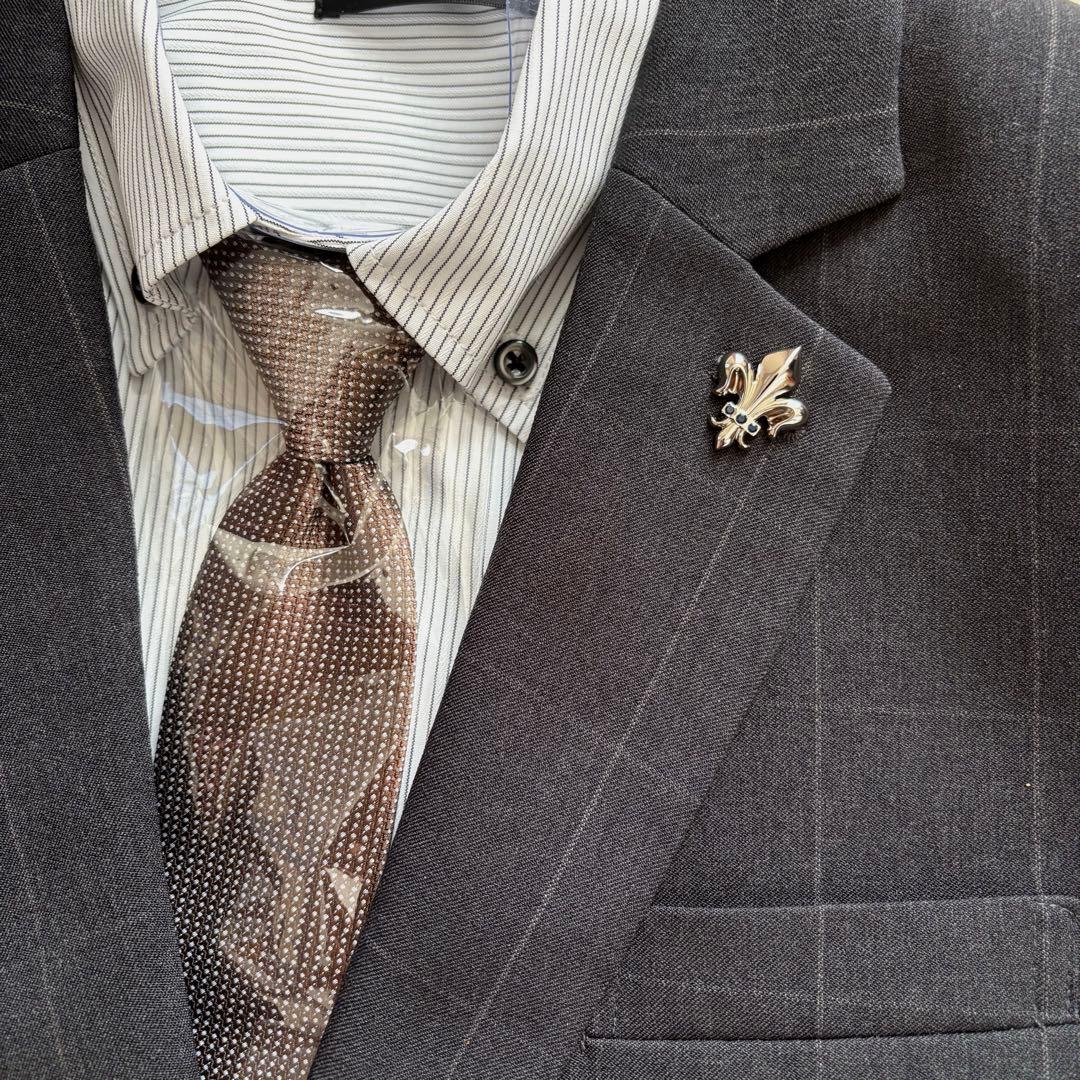 【新品】 キッズフォーマル スーツ 165 卒業式 男の子 完品