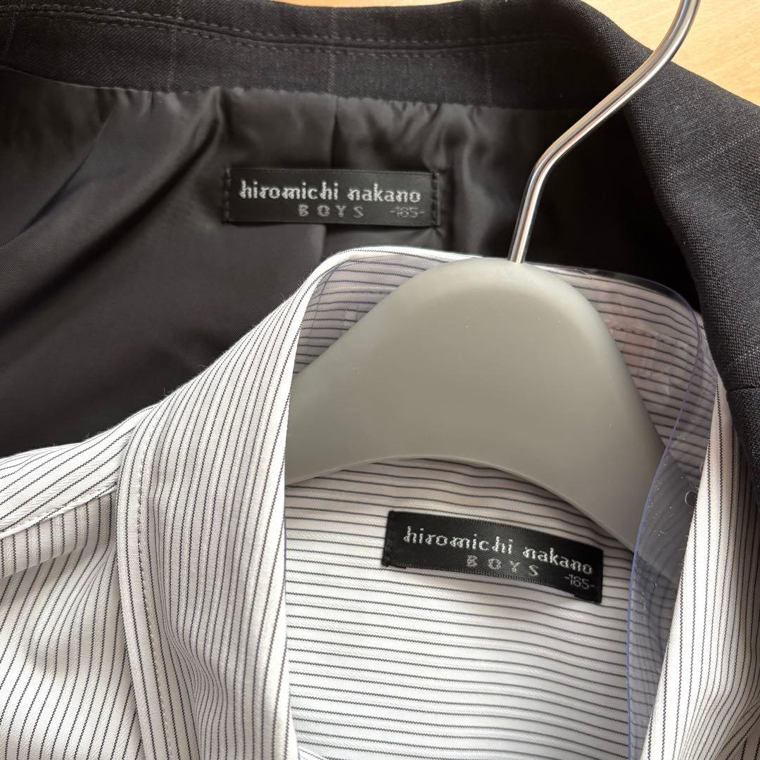 【新品】 キッズフォーマル スーツ 165 卒業式 男の子 完品