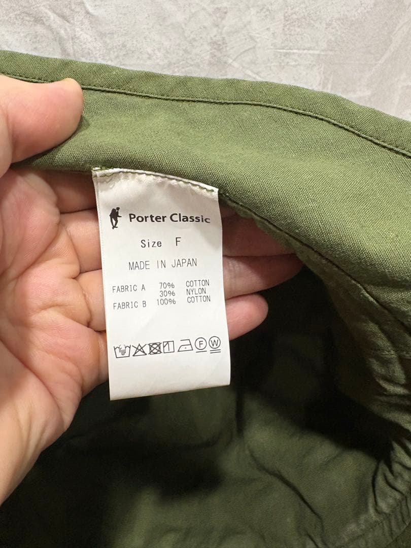 帽子 \"KYOTO EXCLUSIVE\" OHARIKO ARMY PATCHWORK