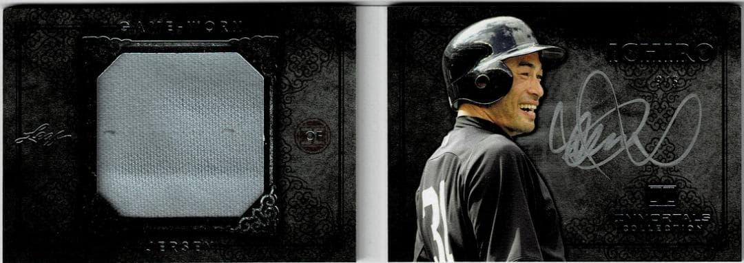 MLB☆イチロー 13 Leaf  5枚限定直筆サインジャージカード