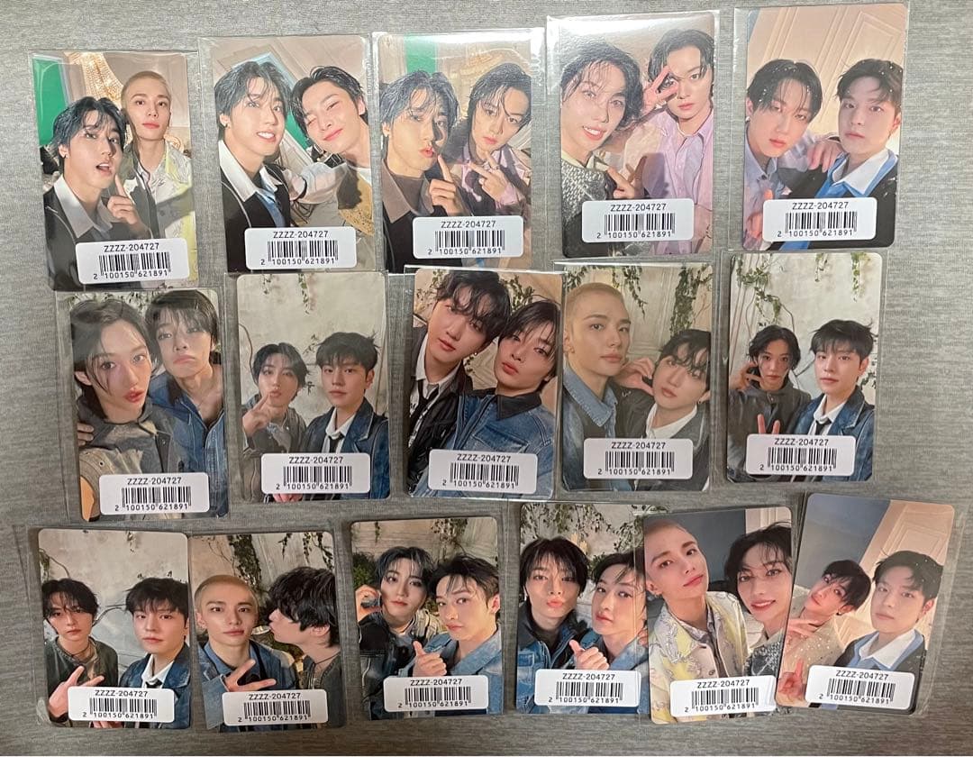 straykids スキズ　ユニット　トレカ　コンプリート　hollow セット