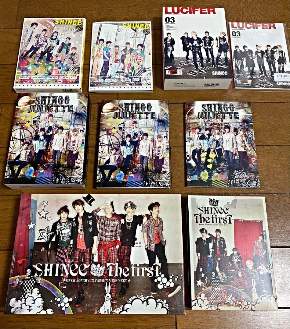 SHINee 【CD８セット】+【デビューイベント来場者限定グッズ】