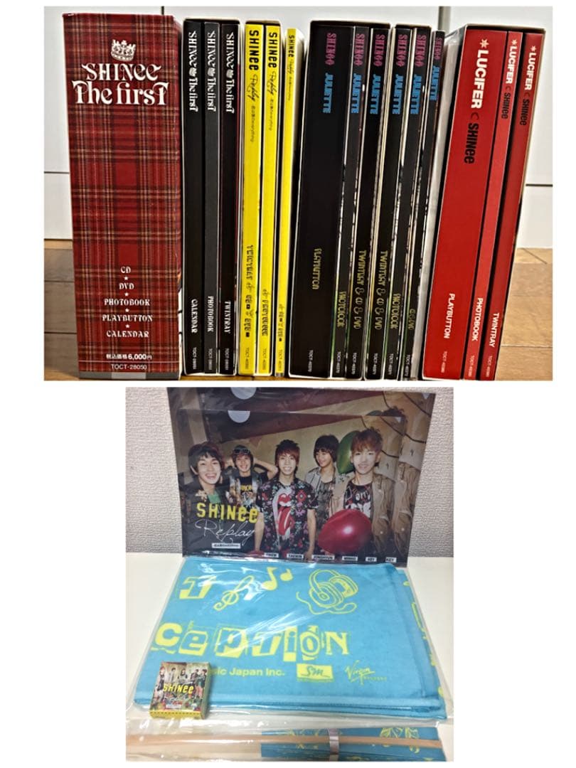 SHINee 【CD８セット】+【デビューイベント来場者限定グッズ】