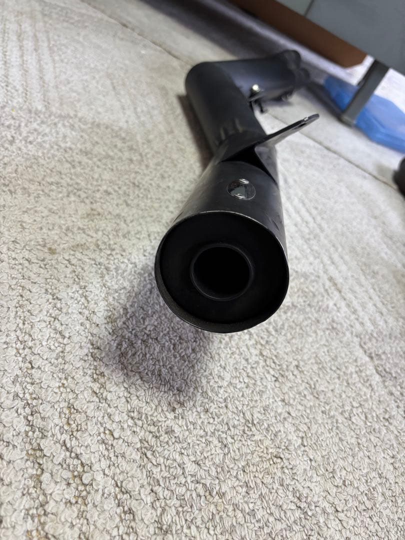 ゼファー750 モリワキ　ワンピースマフラー　ショート管