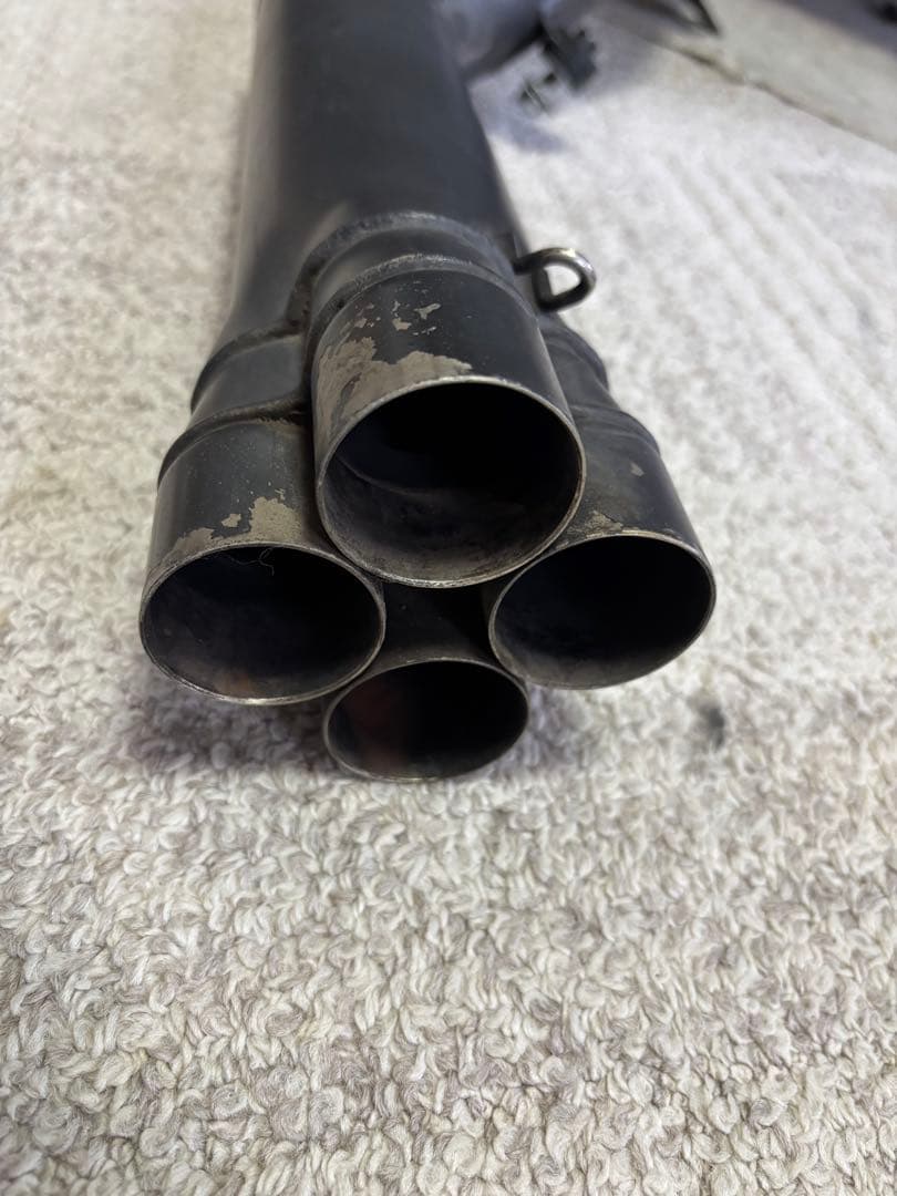 ゼファー750 モリワキ　ワンピースマフラー　ショート管