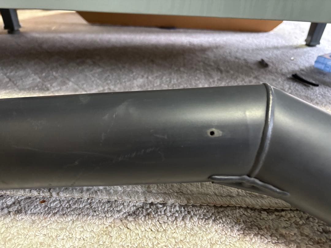 ゼファー750 モリワキ　ワンピースマフラー　ショート管