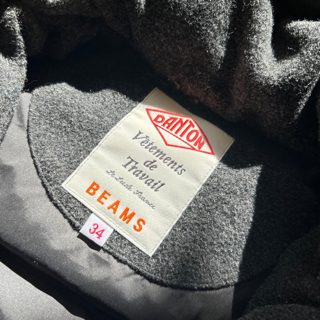 DANTON ダントン ウールモッサダウンベスト　beams