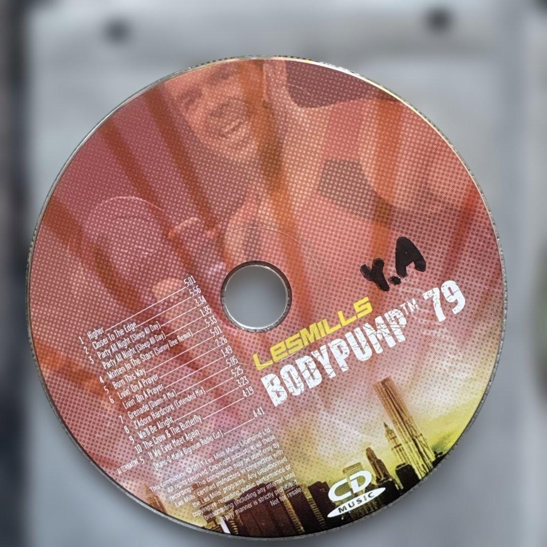 レズミルズ　ボディパンプ　70から96 CD
