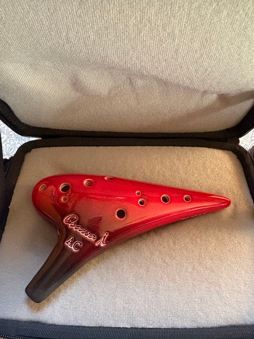 タ*チ様 未使用 Osawa Ocarina 専用ケース付き 陶器 定価 429