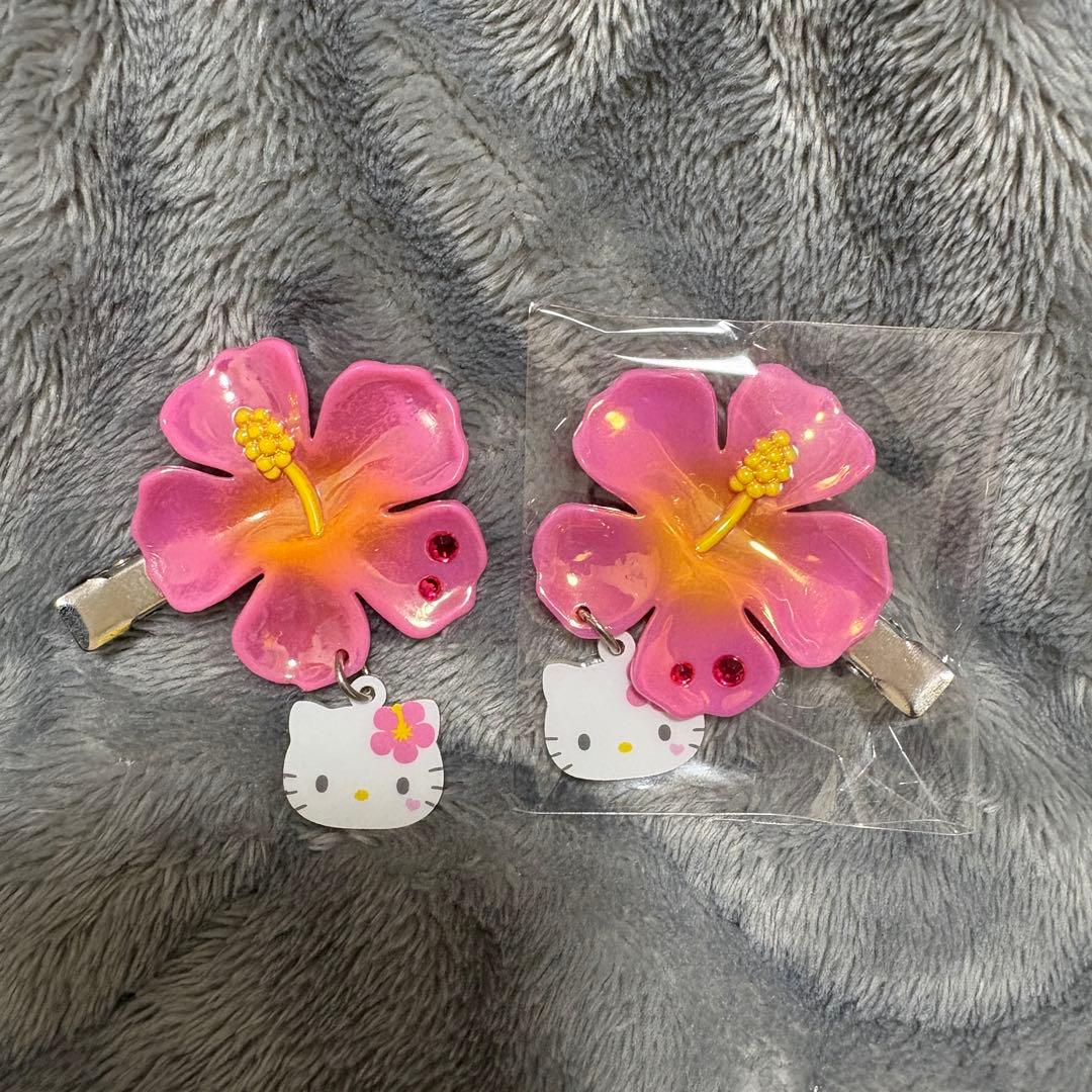 平成コギャルシリーズ キティ ヘアピン ヘアクリップ前髪クリップ　サンリオ