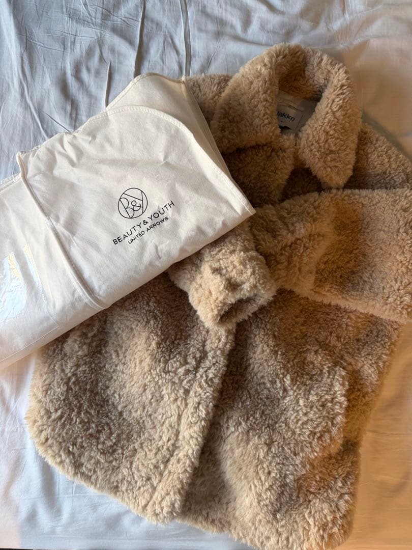 最終価格BY購入　JAKKE フェイクファーコート　jakke ジャッキー