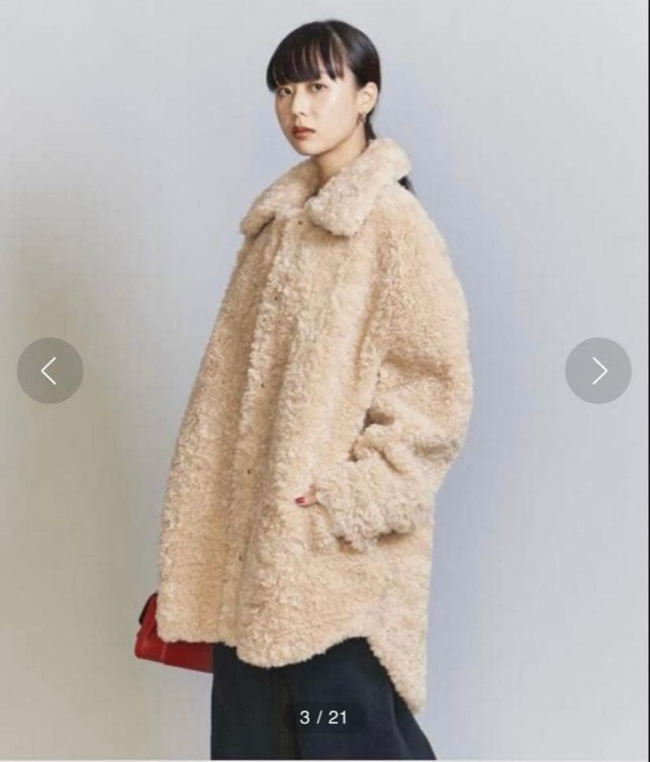 最終価格BY購入　JAKKE フェイクファーコート　jakke ジャッキー