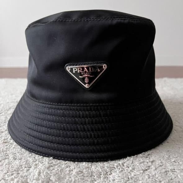 ✨未使用✨PRADA プラダ バケットハット ナイロン 希少L 芸能人着用 サナ