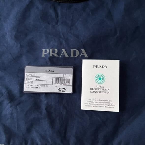 ✨未使用✨PRADA プラダ バケットハット ナイロン 希少L 芸能人着用 サナ
