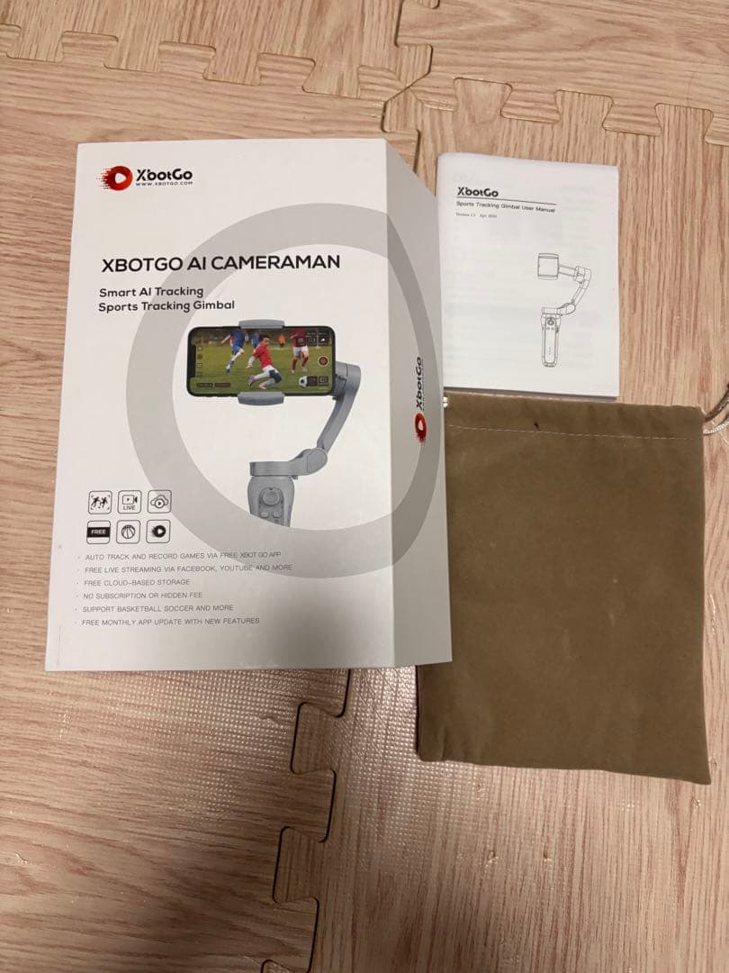 g*o様 XbotGo AI CAMERAMANスポーツトラッキングジンバル　リ