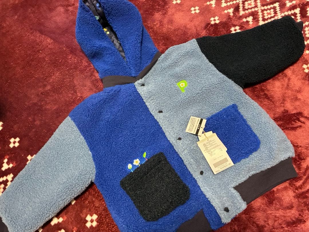 新品　ピクミン　リバーシブルボアブルゾン　ブリーズ　BREESE 120cm