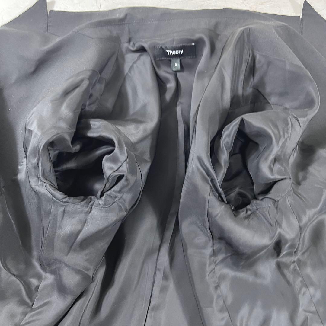 ✨未使用級 theory ダブルブレスト 近年モデル ストレッチ 伸縮性