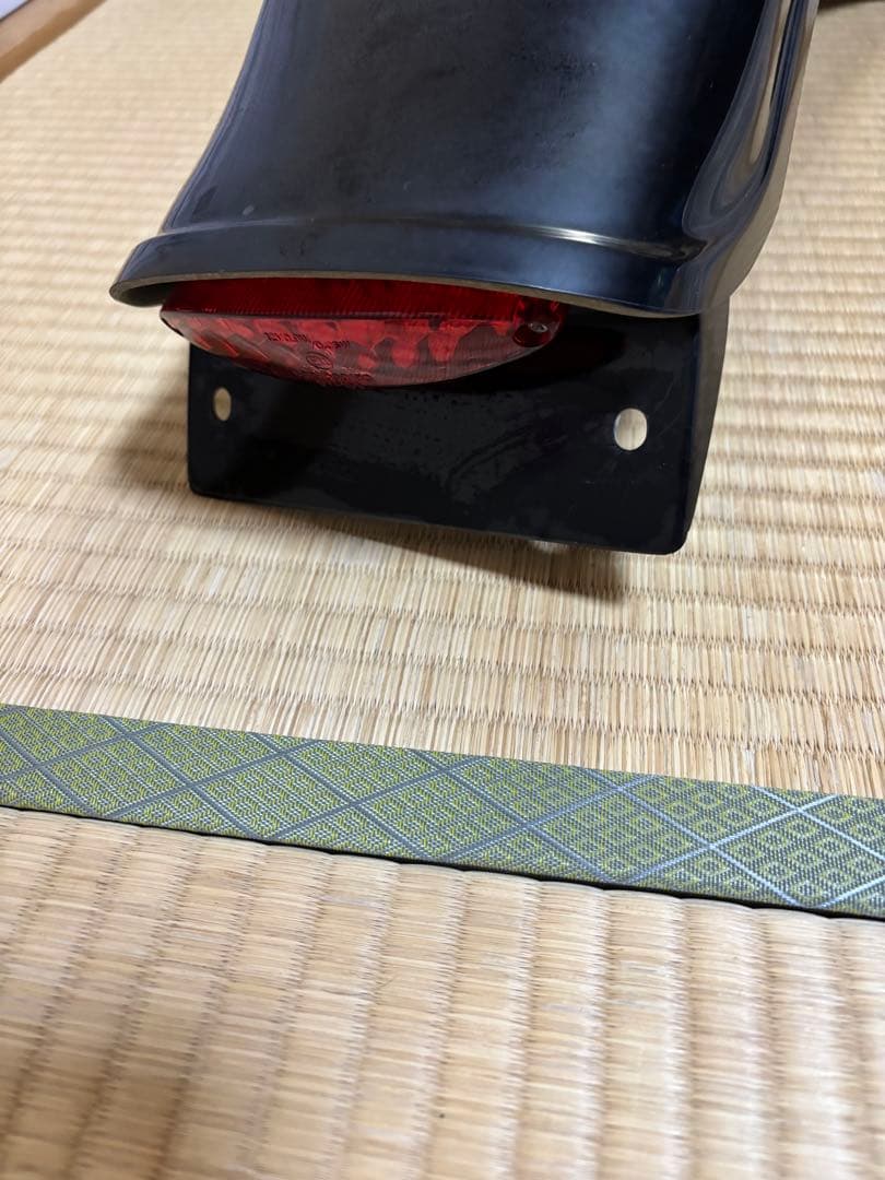 sr400 リアフェンダー　ラウンドボブフェンダーキット　GOODS製