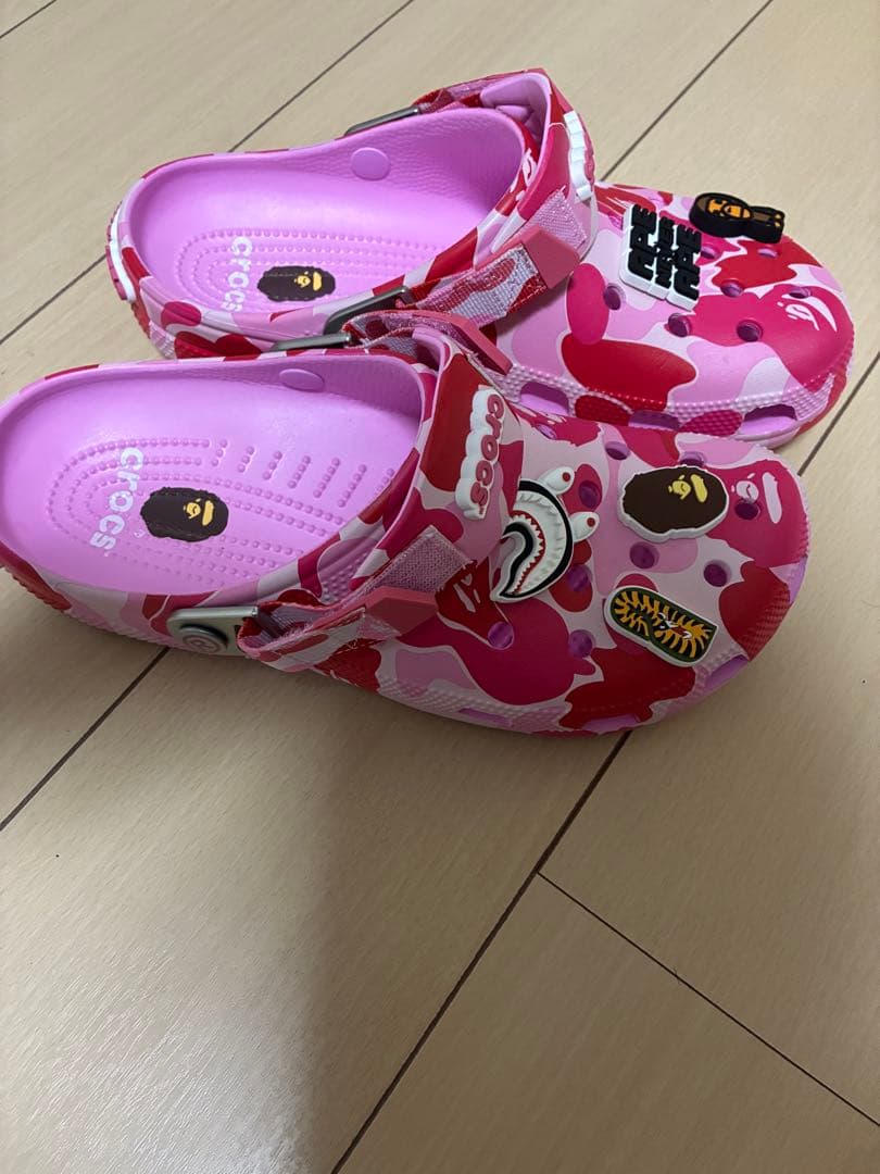 A BATHING APE crocs サンダル 27.0