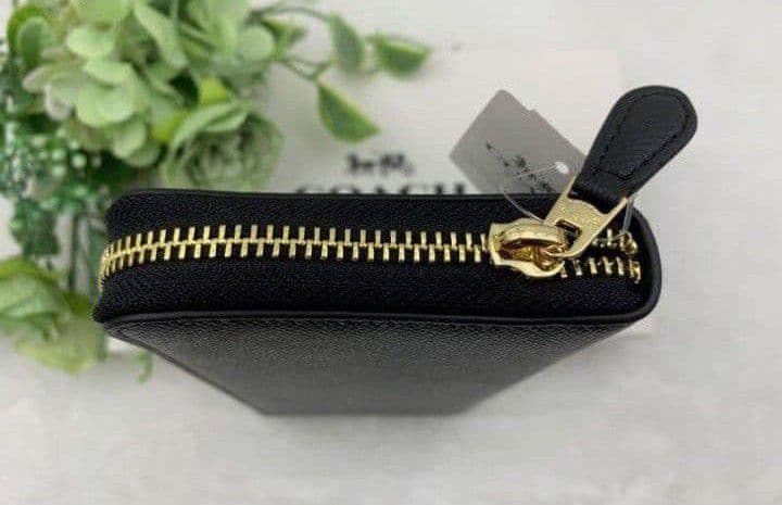 新品未使用コーチ長財布パックマンブラックレディースメンズ送料無料即日発送