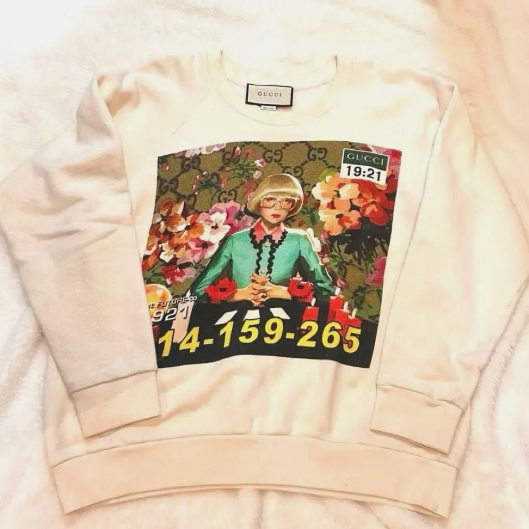 グッチ GUCCI Ignasi Monreal トレーナー アイボリー S