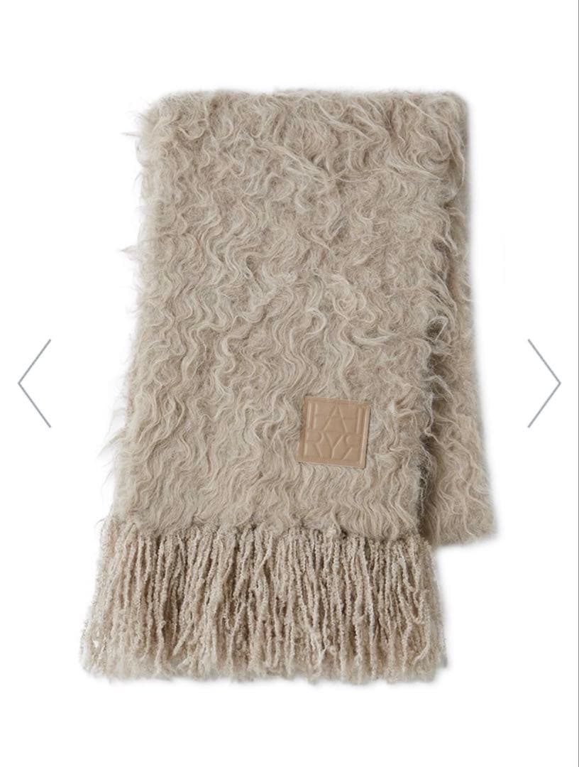 新品FRAYI.D ブラッシュシャギーニットマフラー