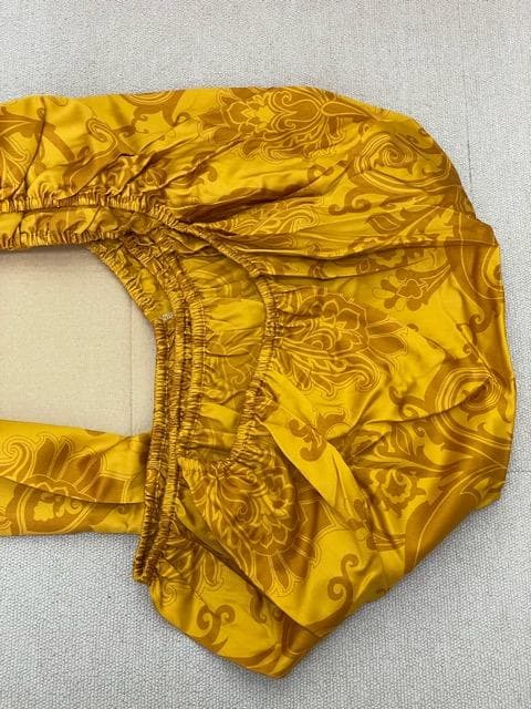 (K12569) 未使用品 ETRO 西川 ペイズリー柄 クイックシーツ S