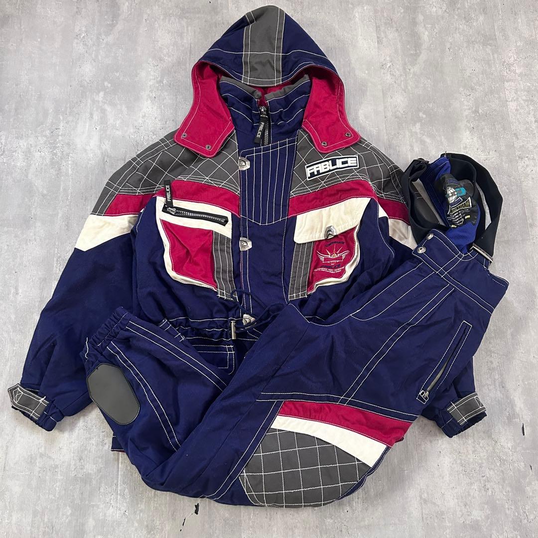 Z254 FABLICE 日本製 競技対応 スキーウェア 上下M シンサレート