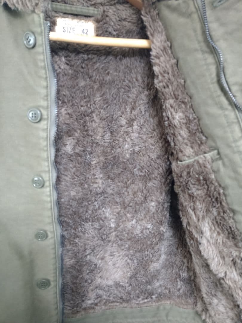 【サイズ42】HOUSTON Ｎ—１ デッキジャケット オーバーダイモデル