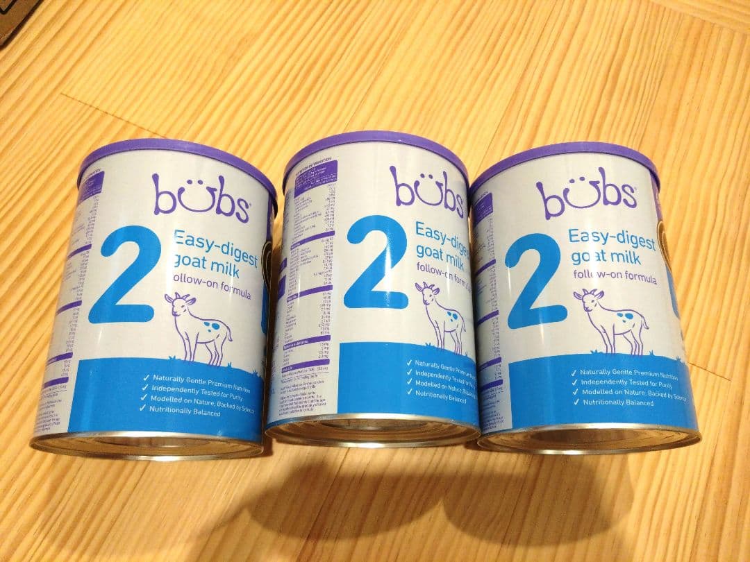 bubs バブス ヤギ 粉ミルク 3缶セット