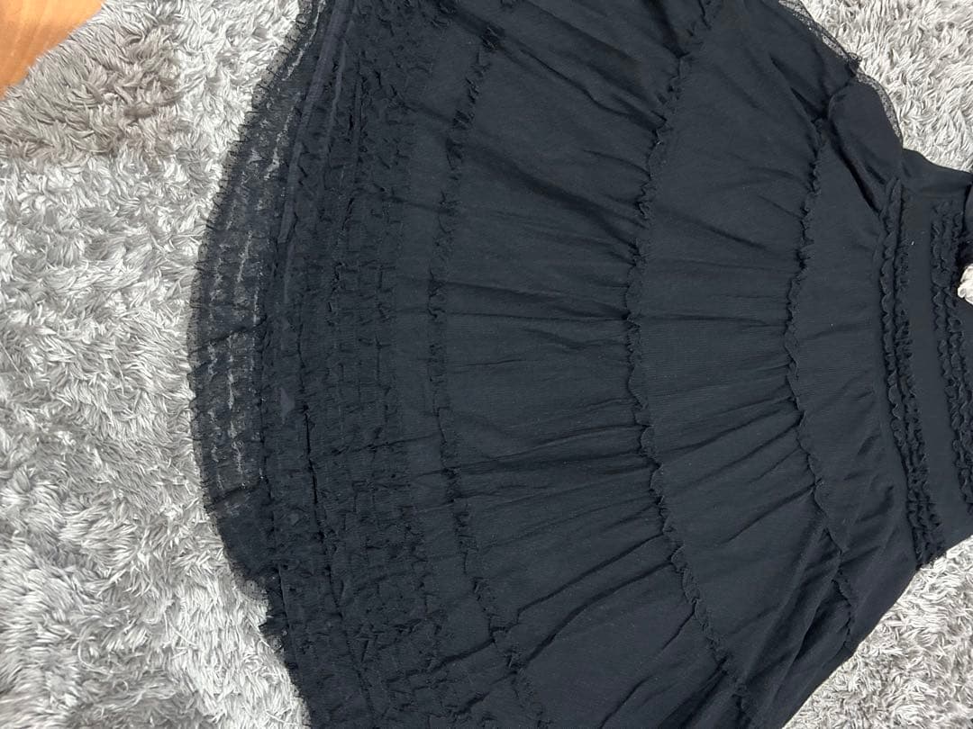 nsピンクハウスミディアム丈チュールワンピース