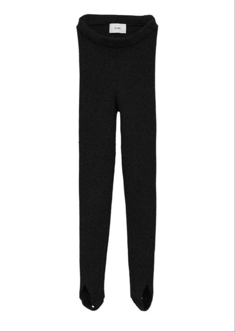 CLANE MIX COLOR KNIT TRENKER クラネ ニットトレンカ