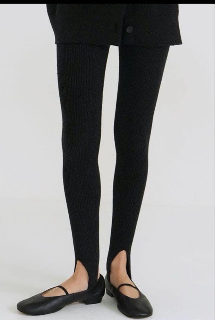 CLANE MIX COLOR KNIT TRENKER クラネ ニットトレンカ