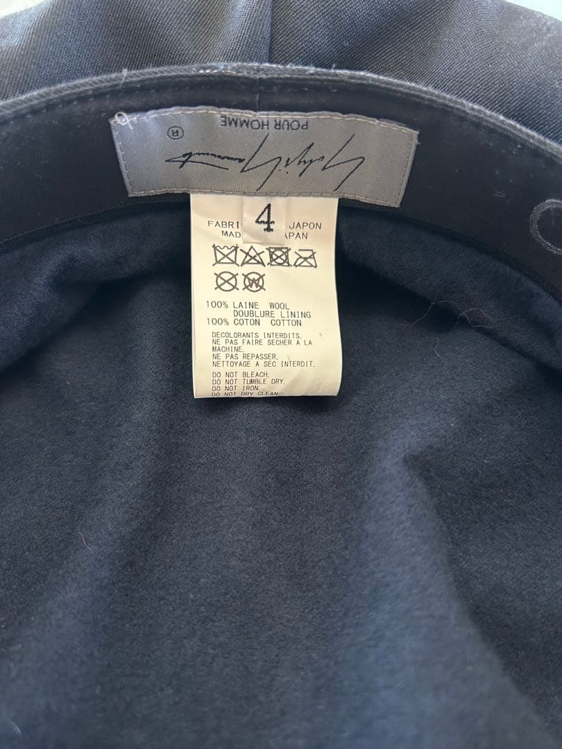 yohji yamamoto pour homme キャスケット