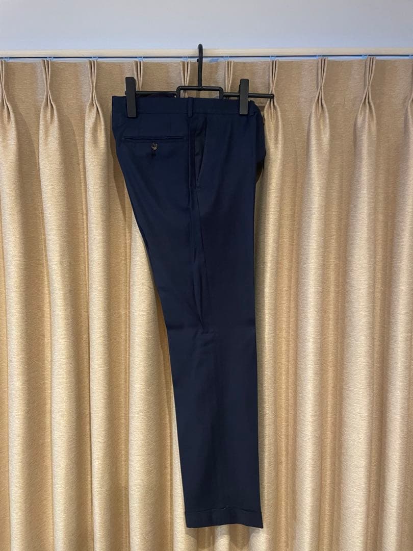 定価20万円　ロロピーアナ　ネイビー 3ピース　スーツジャケット(シルク入り)