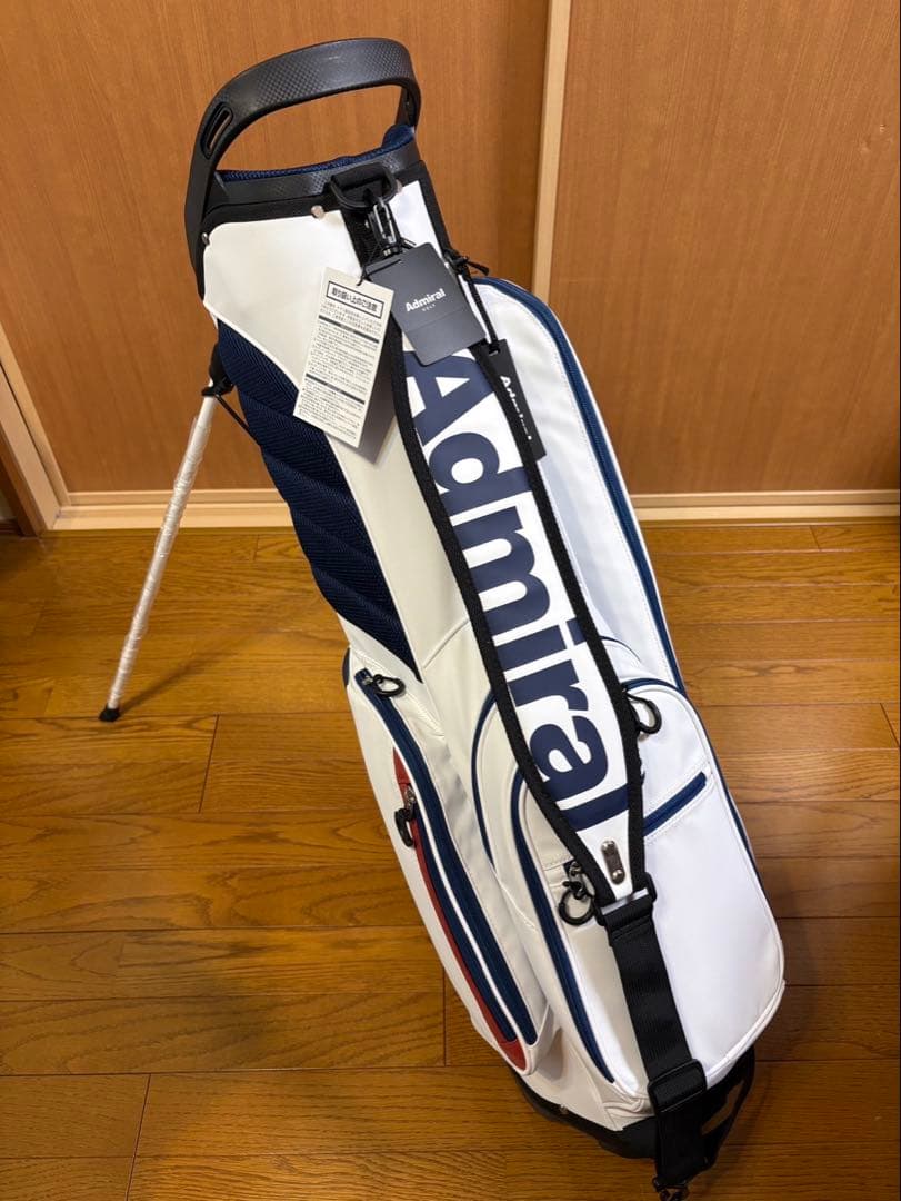 し*げ様 【新品未使用】Admiral キャディバッグ スタンドゴルフバッグ