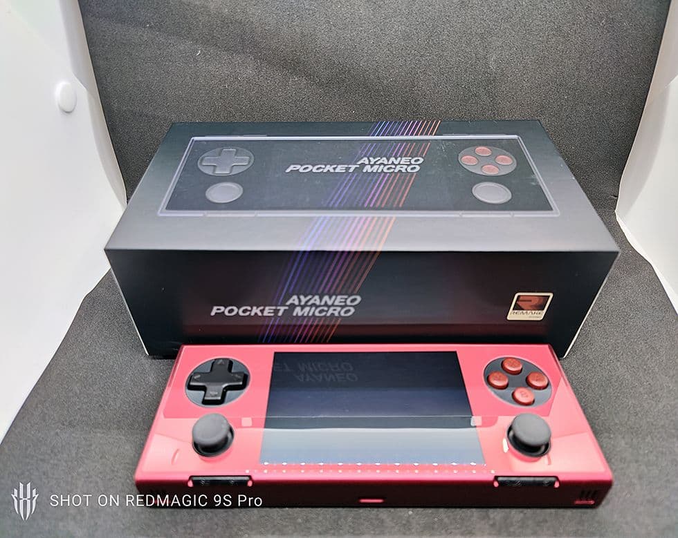 中古美品　AYANEO Pocket Micro (6GB 128GB) レッド