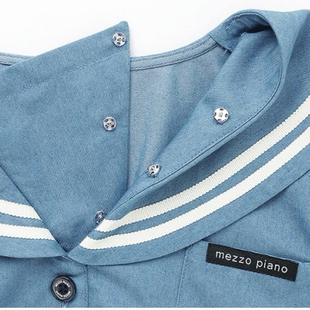 メゾピアノジュニア　　セーラーワンピース　160
