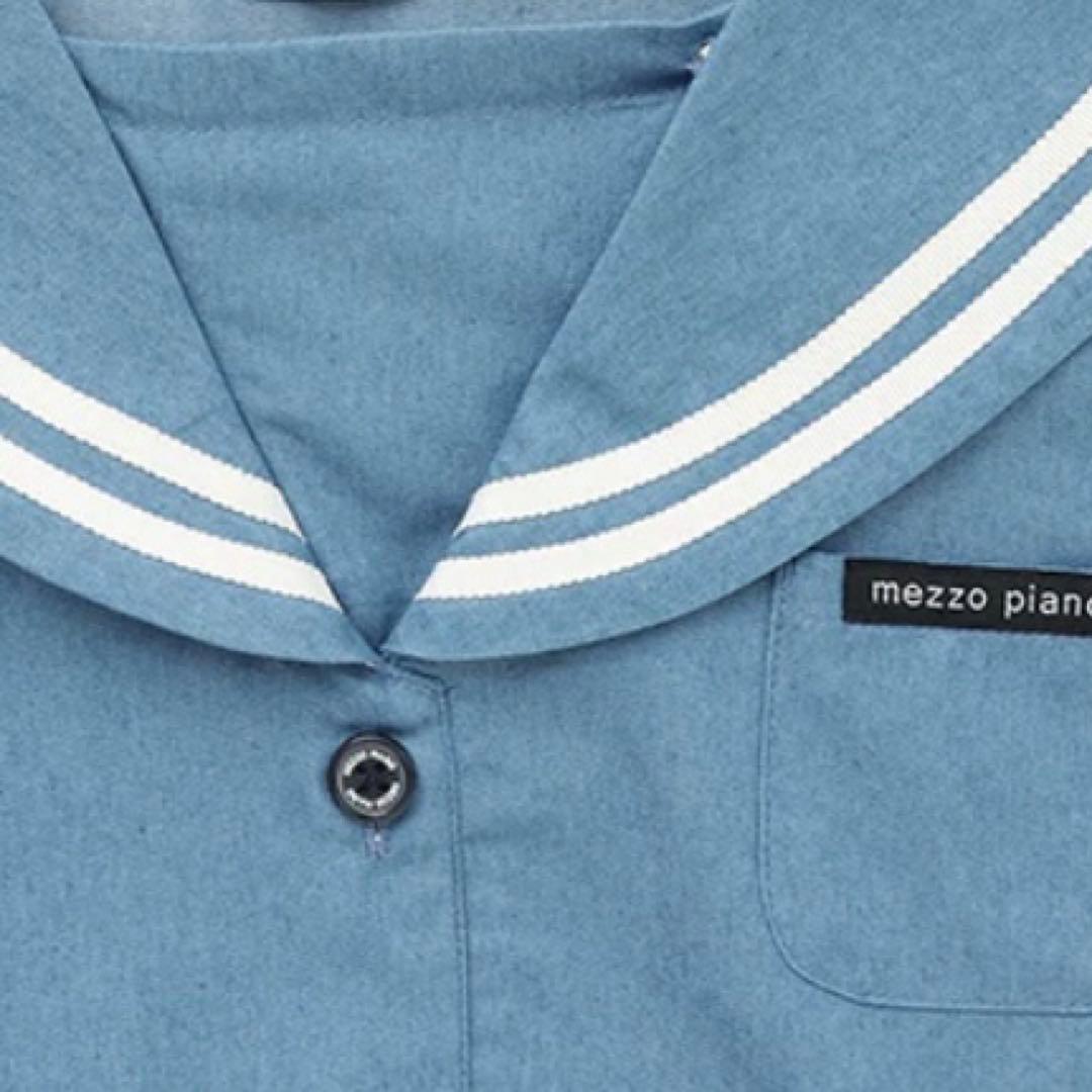 メゾピアノジュニア　　セーラーワンピース　160