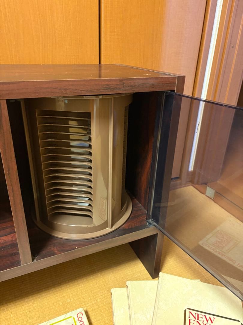 ブリタニカ　英語教材　カセットテープ フルセット　専用棚付き