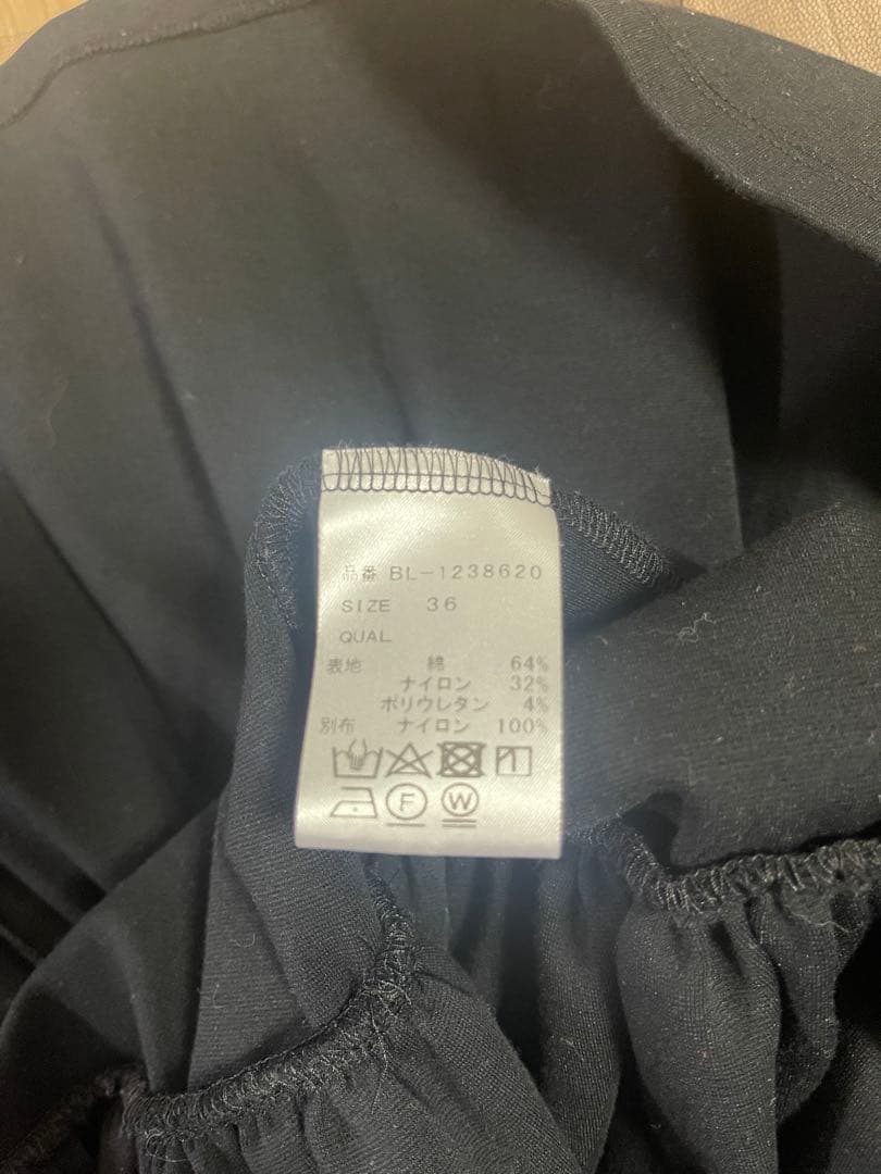 TSURU By MARIKO OIKAWA ブラック 半袖チュニック