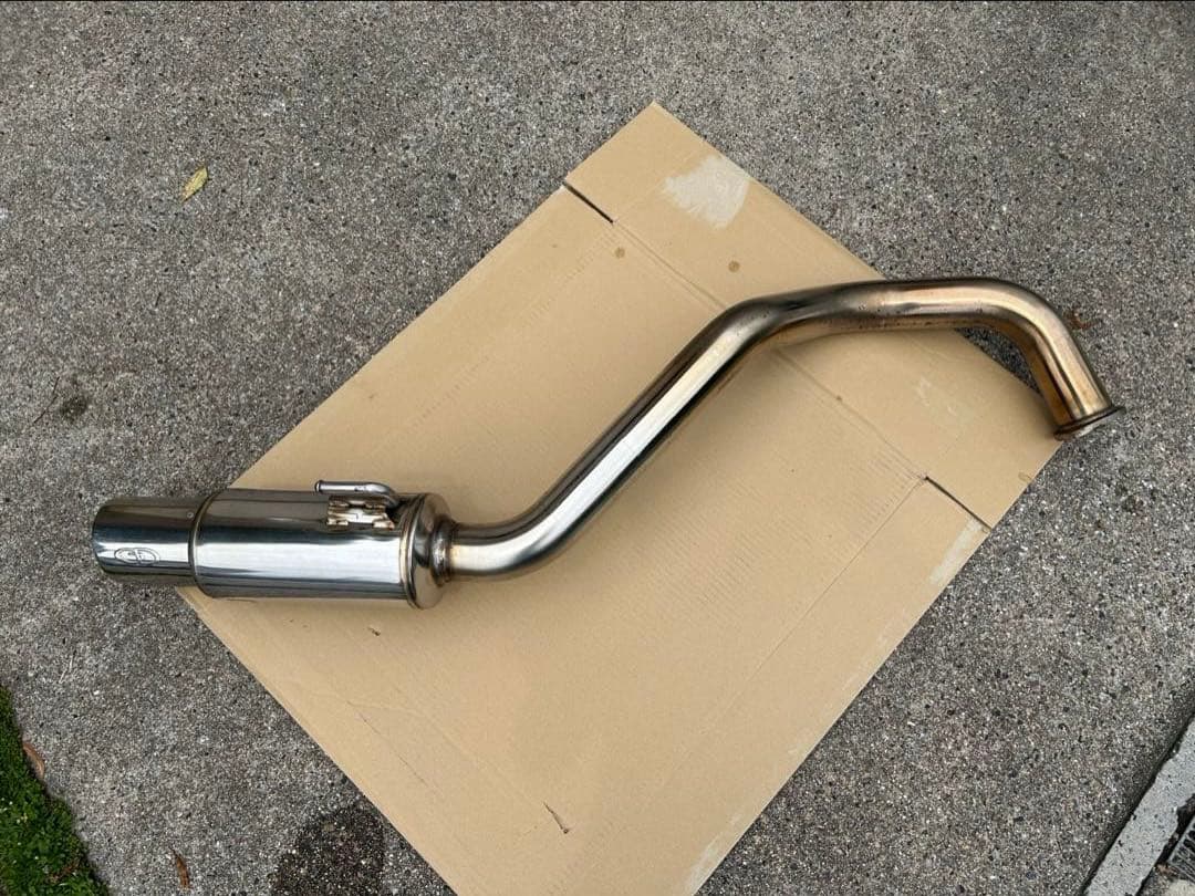 【送料込み】ランドクルーザープラド ガナドール マフラーTRJ150