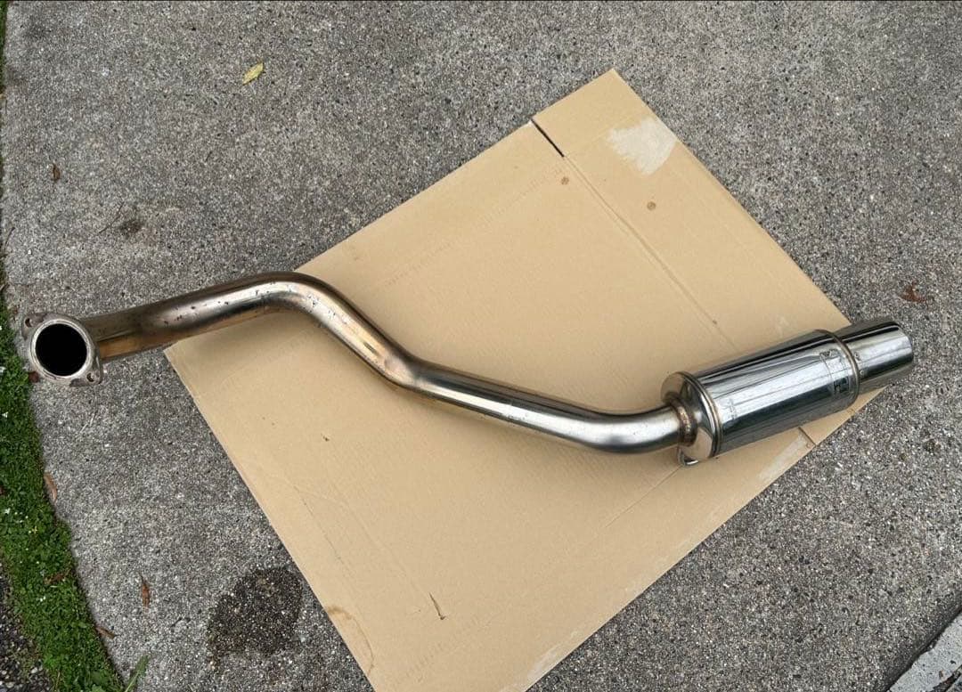 【送料込み】ランドクルーザープラド ガナドール マフラーTRJ150