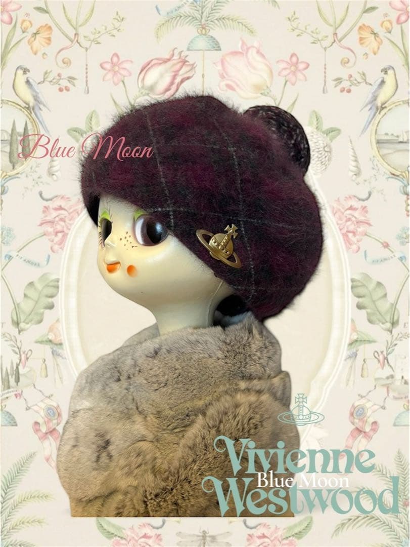 Vivienne Westwood★オーブ付きアンゴラベレー帽