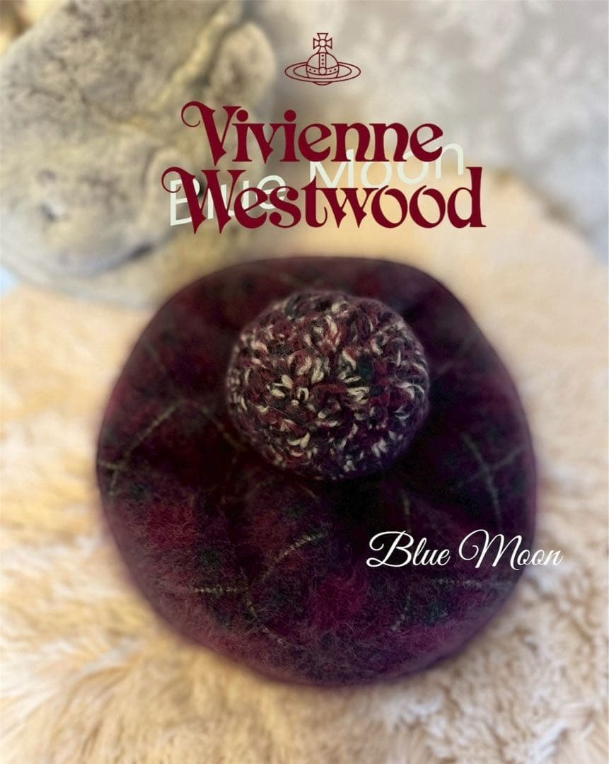 Vivienne Westwood★オーブ付きアンゴラベレー帽