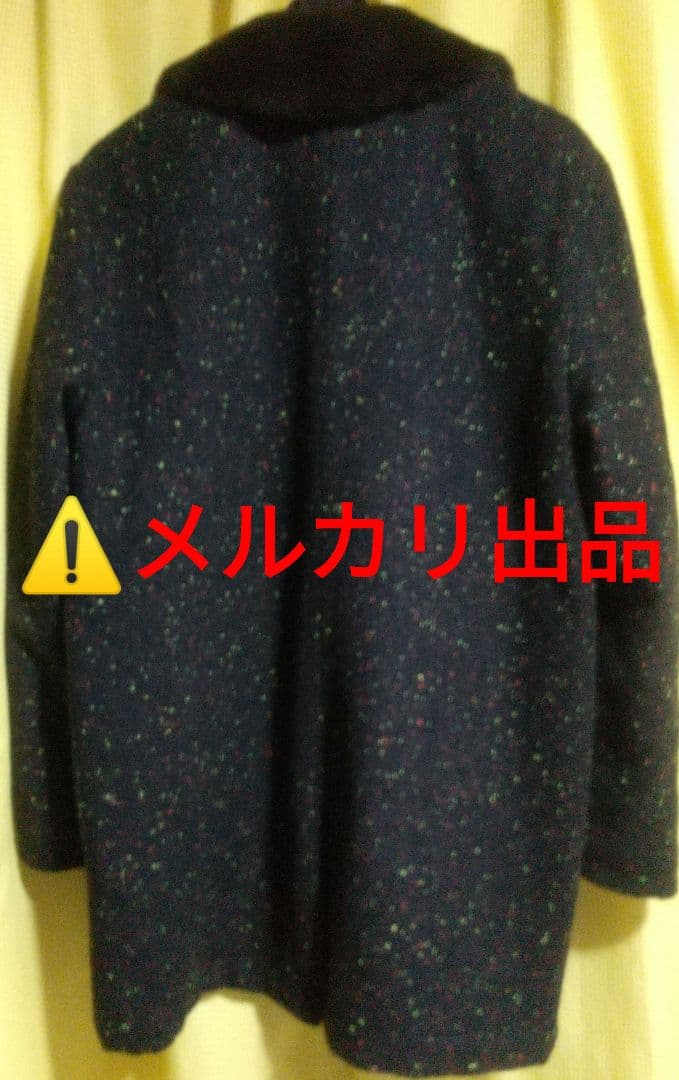 GOOD ROCKIN'／ファー衿カラーネップハーフコート GRJ-225