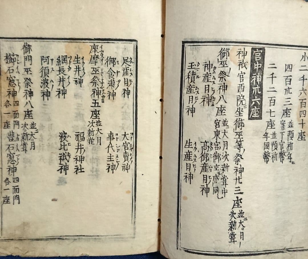 文亀3年『神祇神名記 上下』延喜式 式内社 吉田神道 国学 神道書 和本 古文書