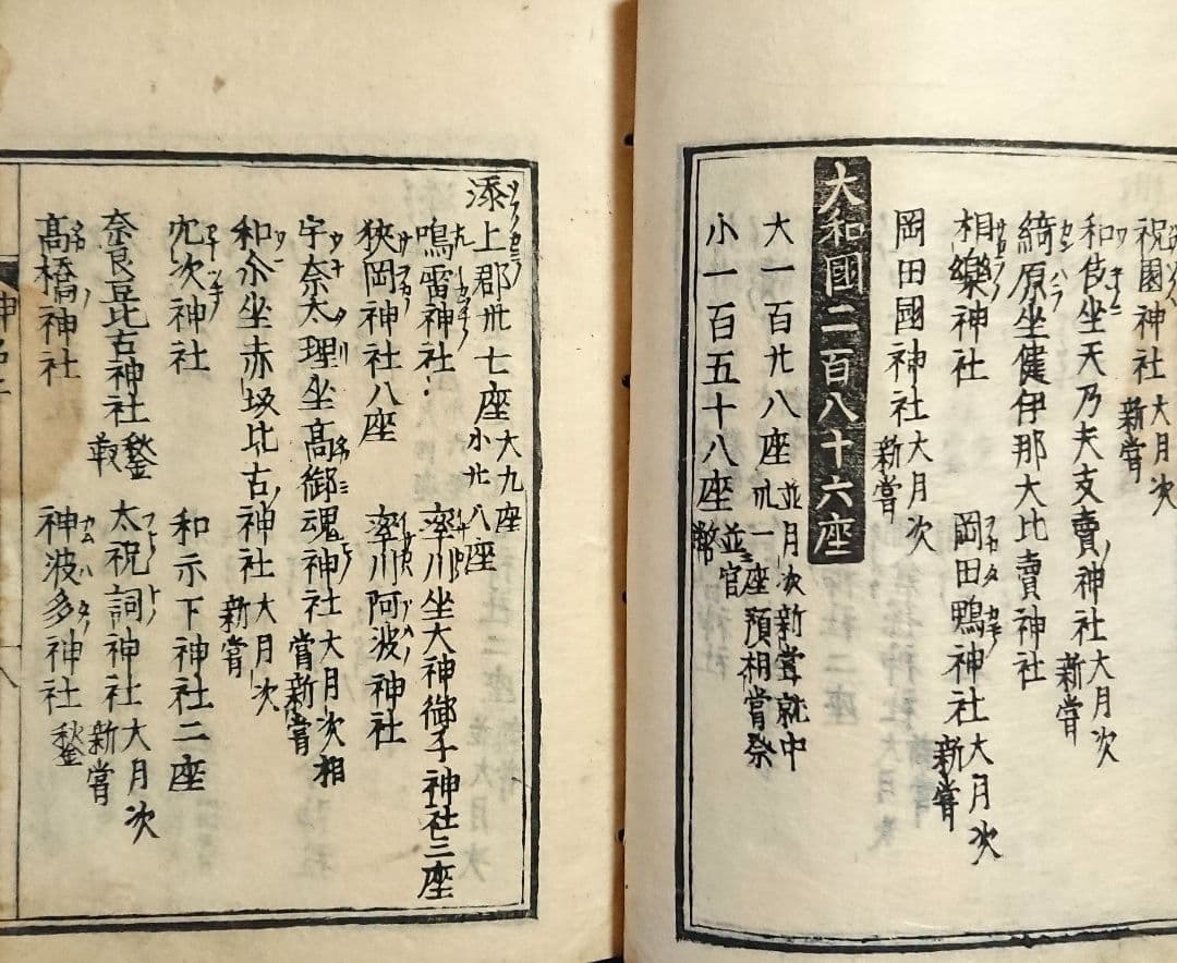 文亀3年『神祇神名記 上下』延喜式 式内社 吉田神道 国学 神道書 和本 古文書